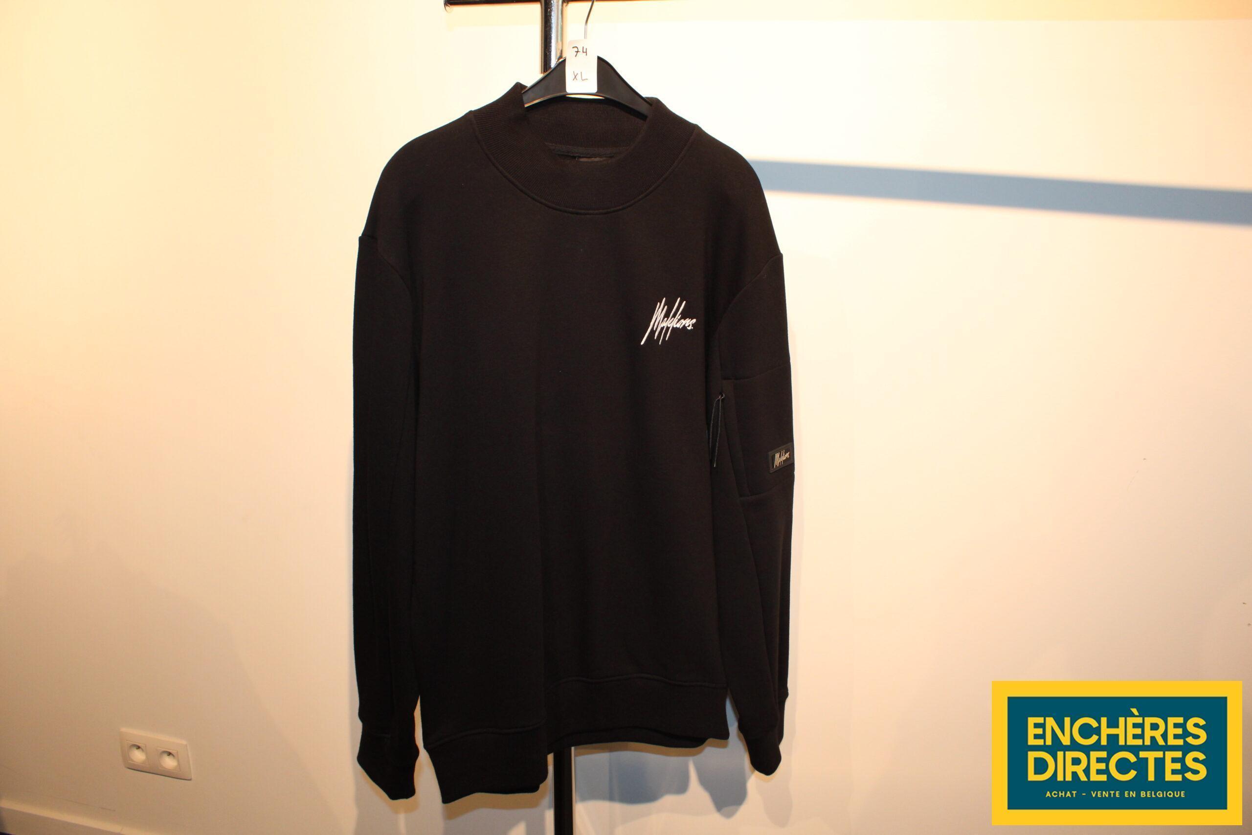 Sweatshirt noir Malelions neuf (XL) – n°74